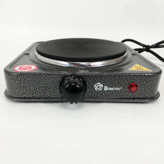 Електроплита настільна DOMOTEC MS-5821 (дискова на 1 конфорку/1Д), маленька переносна електроплита - Інтернет-магазин спільних покупок ToGether
