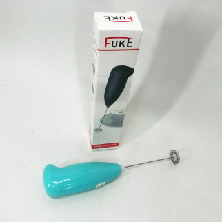 Міксер для вершків-капучинатор FUKE Mini Creamer для збивання молока, вершків. Колір блакитний - Інтернет-магазин спільних покупок ToGether