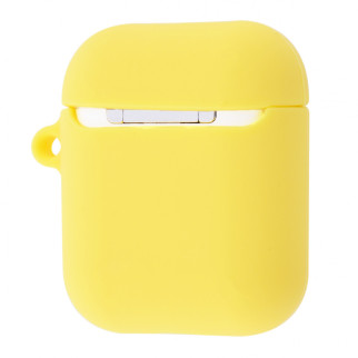Чохол для AirPods силіконовий з метеликом жовтий - Інтернет-магазин спільних покупок ToGether