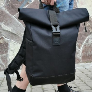 Рюкзак Roll Top чоловічий-жіночий для ноутбука міський рол топ, великий рюкзак для подорожей - Інтернет-магазин спільних покупок ToGether