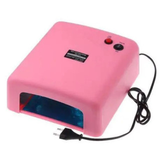 Лампа для манікюру із таймером ZH-818. Колір: рожевий - Інтернет-магазин спільних покупок ToGether