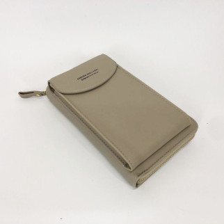 Гаманець-клатч із еко-шкіри Baellerry Forever N8591, практичний маленький жіночий гаманець. Колір: сірий - Інтернет-магазин спільних покупок ToGether