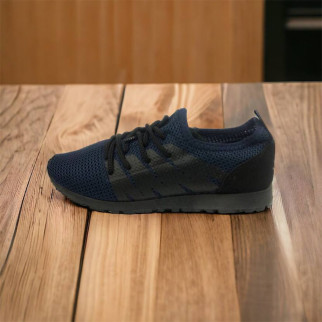 Кросівки літо чоловіча сітка 45 розмір | Текстильні кросівки | Модель 41373. Колір: синій - Інтернет-магазин спільних покупок ToGether