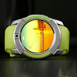 Розумні смарт-годинник Smart Watch V8. Колір: зелений - Інтернет-магазин спільних покупок ToGether