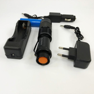 Акумуляторний тактичний ліхтар Police BL-1812-T6, підствольний ліхтарик, яскравий ліхтарик, якісний - Інтернет-магазин спільних покупок ToGether