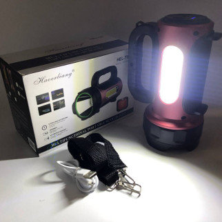 Ліхтар переносний кемпінг T93-LED+COB з функцією PowerBank, повербанк, сонячна батарея - Інтернет-магазин спільних покупок ToGether