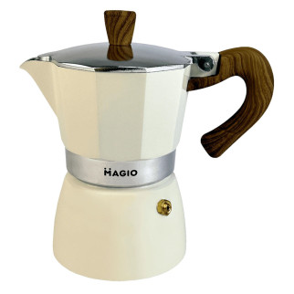 Гейзерна кавоварка Magio MG-1007, гейзерна кавоварка з нержавіючої сталі, кавоварка для дому - Інтернет-магазин спільних покупок ToGether