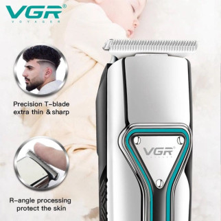 Професійна триммер бездротова для стрижки волосся VGR V-008 Pro, машинка для стрижки голови - Інтернет-магазин спільних покупок ToGether