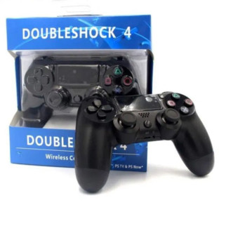 Джойстик DOUBLESHOCK для PS 4, бездротовий ігровий геймпад PS4/PC акумуляторний джойстик. Колір чорний - Інтернет-магазин спільних покупок ToGether