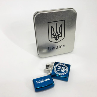 Дугова електроімпульсна запальничка USB металева коробка HL-447. Колір: синій - Інтернет-магазин спільних покупок ToGether