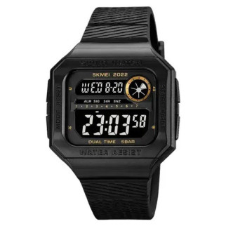 Годинник наручний чоловічий SKMEI 2022GDBK, армійський годинник протиударний, годинник армійський скмей чоловічий - Інтернет-магазин спільних покупок ToGether