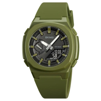 Годинник наручний чоловічий SKMEI 2091AGBK, тактичний годинник, годинник армійський оригінал, наручний для військових - Інтернет-магазин спільних покупок ToGether