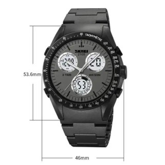 Годинник наручний чоловічий SKMEI 2109BK, чоловічий армійський водостійкий тактичний годинник, військовий годинник - Інтернет-магазин спільних покупок ToGether