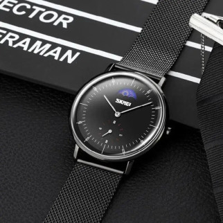 Годинник наручний чоловічий SKMEI 9245BK, чоловічий годинник стильний годинник на руку, оригінальний чоловічий годинник - Інтернет-магазин спільних покупок ToGether