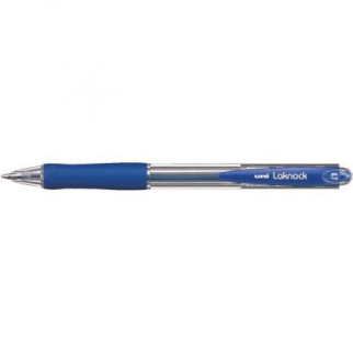 Ручка шариковая UNI retractable, 0.7mm, Blue, LAKNOCK fine (SN-100.(07).Blue) - Інтернет-магазин спільних покупок ToGether
