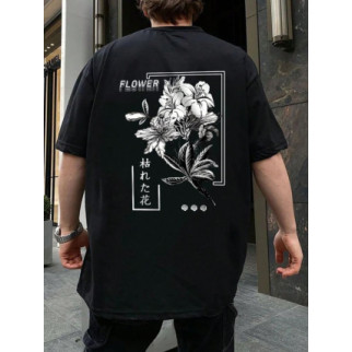 Мужская черная футболка.ДТФ.57-053 - Інтернет-магазин спільних покупок ToGether