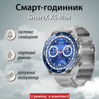 Смарт годинник чоловічі водонепроникні розумні годинники з nfc годинник для вимірювання тиску Сірий - Інтернет-магазин спільних покупок ToGether