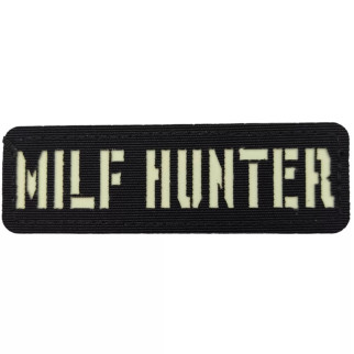 Патч / шеврон що світиться Milf Hunter Laser Cut чорний - Інтернет-магазин спільних покупок ToGether