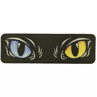 Патч / шеврон Котячі очі Laser Cut кольорові хакі - Інтернет-магазин спільних покупок ToGether