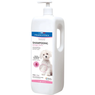Шампунь Francodex White Coat Shampoo Dog для собак з білою шерстю 1 л - Інтернет-магазин спільних покупок ToGether