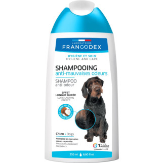 Шампунь Francodex Anti-odour Shampoo Dog для усунення неприємного запаху шерсті собак 250 мл - Інтернет-магазин спільних покупок ToGether