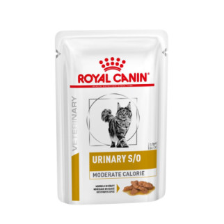 Корм Royal Canin Urinary S/O Feline Moderate Calorie Pouches вологий для котів із захворюваннями сечовивідної системи 85 гр - Інтернет-магазин спільних покупок ToGether