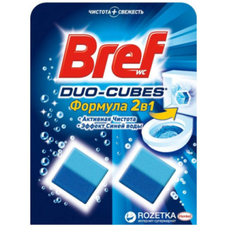 Очисний кубик для унітазу Bref Дуо-Куб 100 г - Інтернет-магазин спільних покупок ToGether