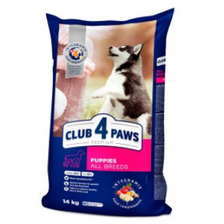 Club 4 paws (Клуб 4 лапи) PREMIUM для цуценят з куркою 2кг - Інтернет-магазин спільних покупок ToGether