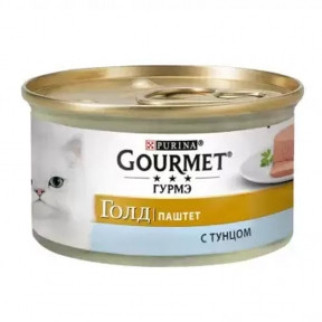 Вологий корм для котів Gourmet Gold мус з тунцем 85г - Інтернет-магазин спільних покупок ToGether