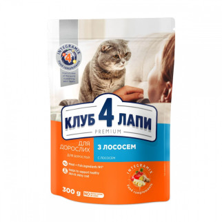 Club 4 paws (Клуб 4 лапи) Premium Adult сухий корм для котів з куркою 900г - Інтернет-магазин спільних покупок ToGether
