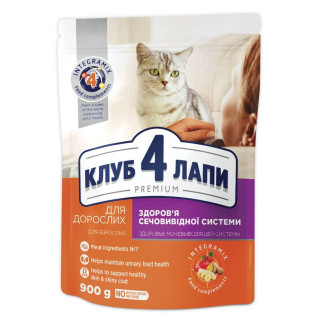 Club 4 paws (Клуб 4 лапи) Premium Urinary Health сухий корм для здоров'я сечовидільної системи котів і кішок 2кг - Інтернет-магазин спільних покупок ToGether