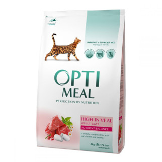 Optimeal корм для котів з високим вмістом телятини 1,5 кг - Інтернет-магазин спільних покупок ToGether