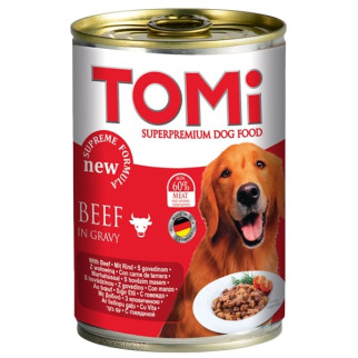 TOMi Beef яловичина вологий корм для собак, консерви 400г - Інтернет-магазин спільних покупок ToGether