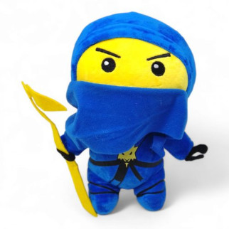 Мягкая игрушка Ниндзяго 25 см синий MIC (555-57) (237492)  - Інтернет-магазин спільних покупок ToGether