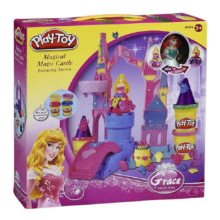 SM 8021 Тісто для ліплення Play-Toy, Замок принцеси, набір для творчості, пластилін - Інтернет-магазин спільних покупок ToGether