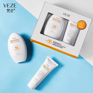 Набір сонцезахисних кремів до та після засмаги Veze SPF35, 40g + 45ml - Інтернет-магазин спільних покупок ToGether