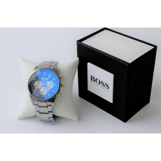 Чоловічий наручний годинник Hugo Boss сріблястий - Інтернет-магазин спільних покупок ToGether