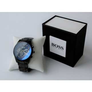Чоловічий наручний годинник Hugo Boss класика total black - Інтернет-магазин спільних покупок ToGether