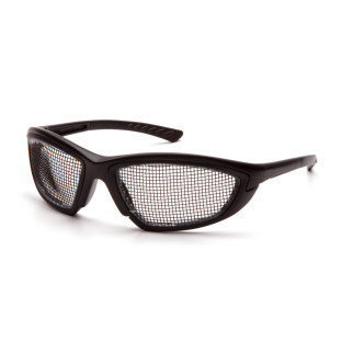 Захисні окуляри Pyramex Trifecta Mesh (black), сітчасті окуляри (сплетені) - Інтернет-магазин спільних покупок ToGether