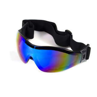 Окуляри захисні з ущільнювачем Global Vision Z-33 (G-Tech™ blue) Anti-Fog, дзеркальні сині - Інтернет-магазин спільних покупок ToGether