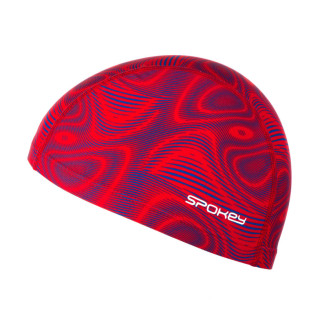 Шапочка для плавання Spokey Trace Red (922546) - Інтернет-магазин спільних покупок ToGether