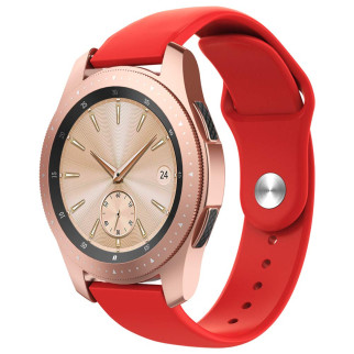 Ремінець BeWatch силіконовий для Samsung Galaxy Watch 42 мм Червоний (1010303.2) - Інтернет-магазин спільних покупок ToGether