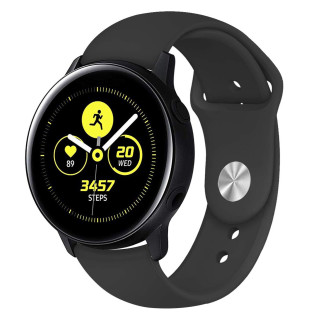 Ремінець BeWatch для Samsung Galaxy watch Active Чорний (1010301) - Інтернет-магазин спільних покупок ToGether