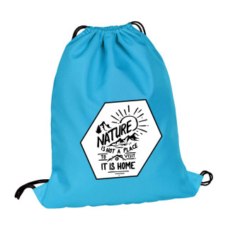 Іменний Surikat рюкзак-мішок Блакитний - Інтернет-магазин спільних покупок ToGether