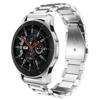 Сталевий ремінець BeWatch 20 мм для Samsung Galaxy Watch 42 мм Сріблястий (1110405) - Інтернет-магазин спільних покупок ToGether