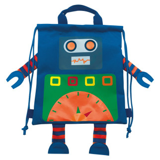 Сумка-мішок дитяча 1 Вересня SB-13 Robot Різнокольоровий (556787) - Інтернет-магазин спільних покупок ToGether