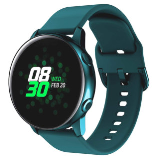 Ремінець BeWatch New 20 мм Samsung Galaxy Watch 42 мм/Galaxy watch Active/active 2 40 mm Темно-зелений (1012316) - Інтернет-магазин спільних покупок ToGether