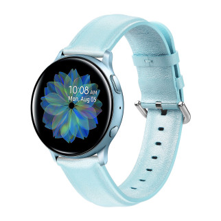 Ремінець BeWatch шкіряний 20мм Samsung Active| Active 2 | Galaxy watch 42mm М'ятний L (1220197.L) - Інтернет-магазин спільних покупок ToGether