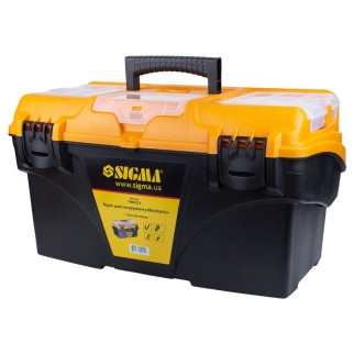 Ящик Sigma для інструментів Mechanic 510×290×280мм Чорно-жовтий (7404211) - Інтернет-магазин спільних покупок ToGether