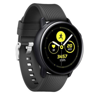 Ремінець BeWatch шириною 20 мм для Samsung Galaxy Active 2 Galaxy watch 3 41 мм Чорний (1012101) - Інтернет-магазин спільних покупок ToGether